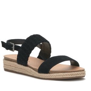 Lucky Brand Gloreah Wedge Sandals, size 8